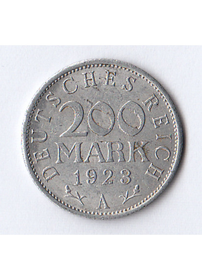 200 Marchi Alluminio 1923 Zecca A Buona conservazione